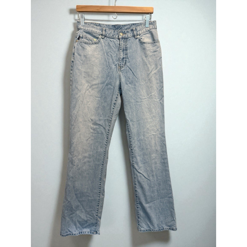 Ralph Lauren Vintage Jeans High Rise Straight Leg 100% Cotton Size 8